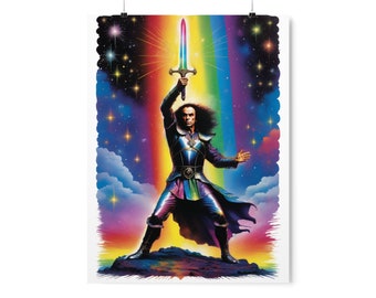 Rainbow In The Dark Poster