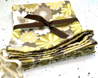 Floral Drawstring Travel Bag: Shoe Storage, Reusable Protector (17.5” x 14.5”), Floral