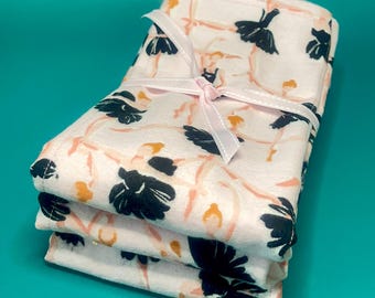 Burp Cloths: Soft Flannel & Minky Backing, Luxury Baby