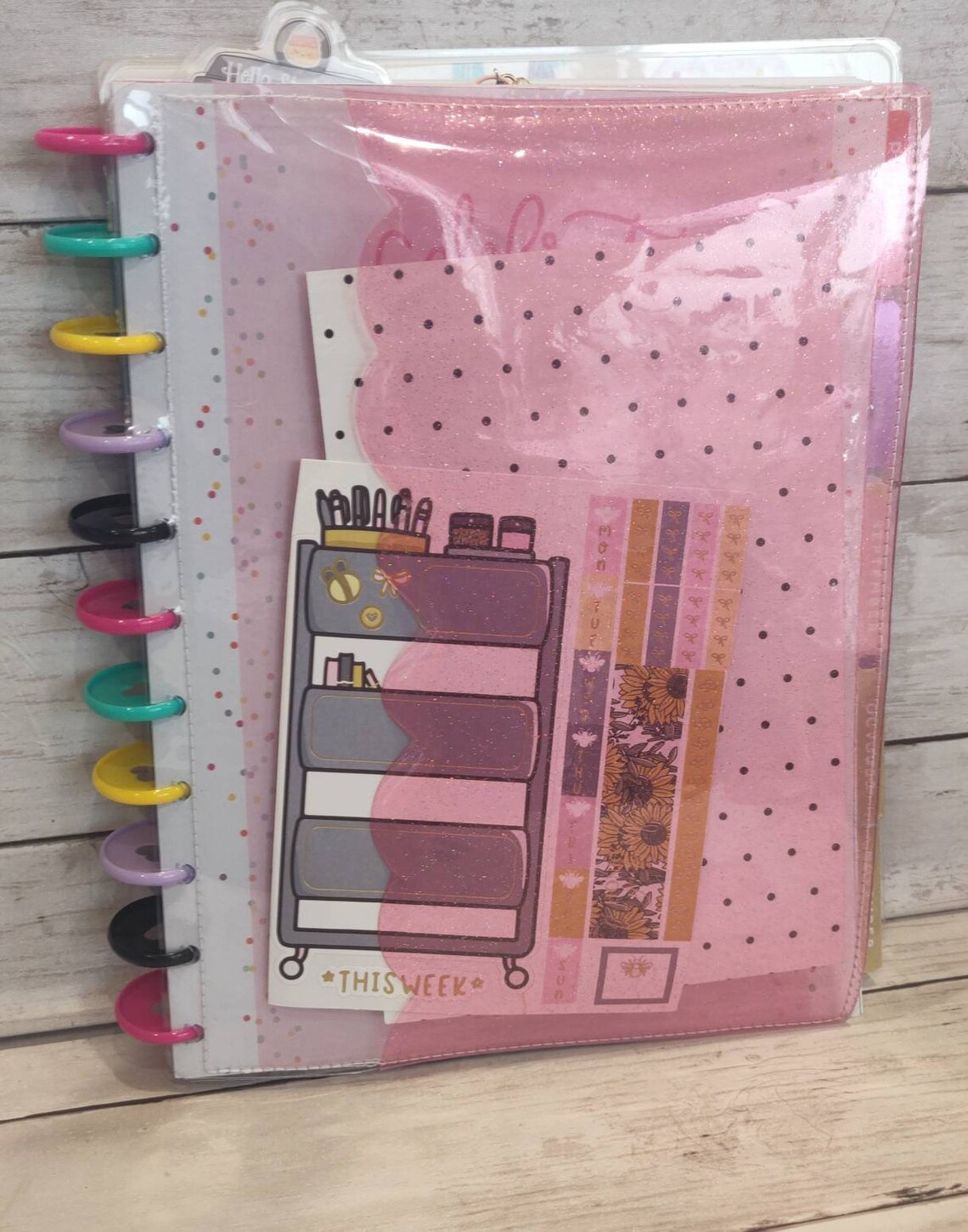 BIG happy planner inserts Etsy