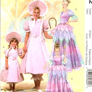 Costume Sewing Pattern (Kids Size 3-8)Children Little Bo Peep, Princess, Fairy McCalls M4622