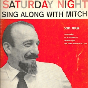 SONGBOOK | Sheet Music Book | MITCH MILLER, Saturday Night Sing Along With Mitch, Chord Symbols & Uke Frames, 1960