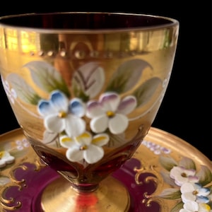 Murano Glass Tea Set - Etsy Canada