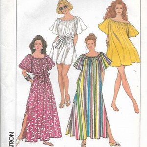 COVER-UP MOO Moo Dress Sewing Pattern Sizes 14-16 18-20 - Etsy
