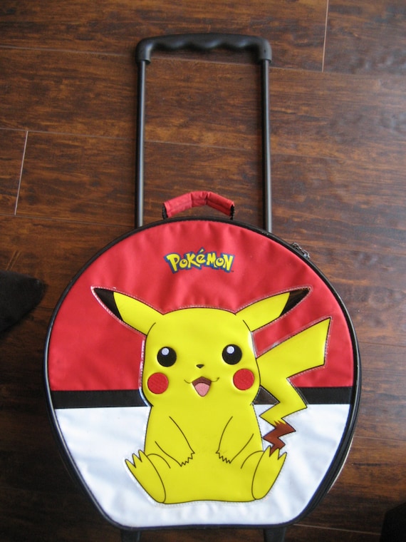Pokemon PIKACHU Rolling Suitcase, Pokemon Carry-on