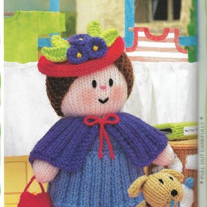 BAMBOLE MODA PATONS Bambole Vestiti Modelli Lavoro A Maglia Moda