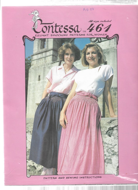 SMOCKED SKIRT PATTERN Skirt Sewing Pattern Smocking Etsy Amazing Smocking Patterns SMOCKED SKIRT PATTERN Skirt Sewing Pattern Smocking Etsy Amazing Smocking Patterns