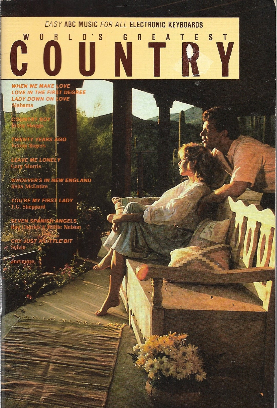 Greatest Country Music Song Book for All Electronic Keyboards, Easy ABC