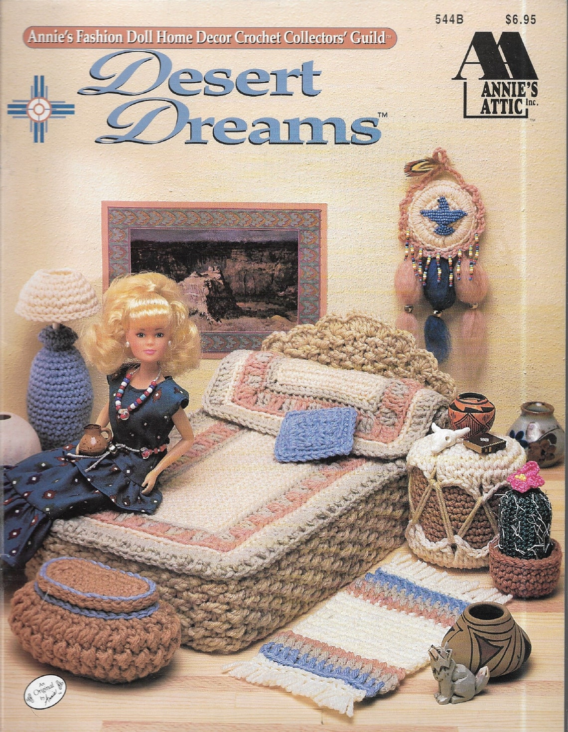 Crochet Dollhouse Furniture Pattern for Fashion Doll Barbie Etsy