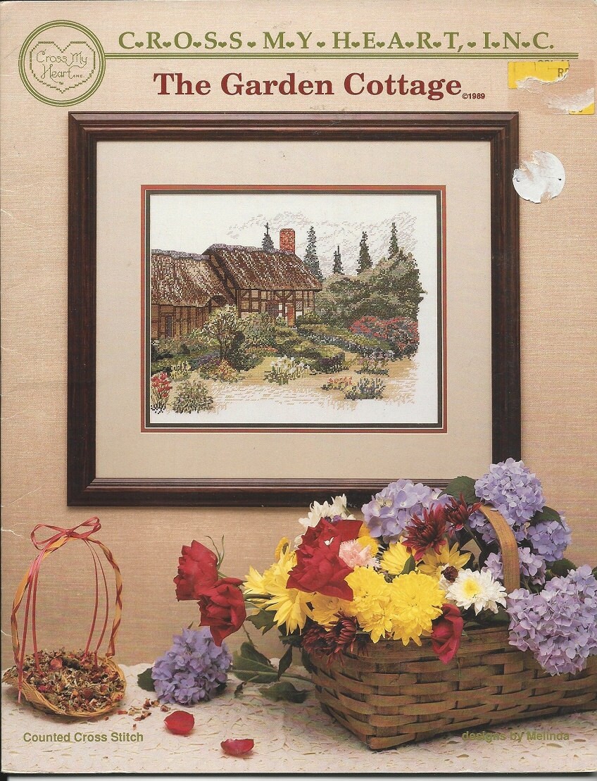 Pattern Book Counted Cross Stitch The Garden Cottage C