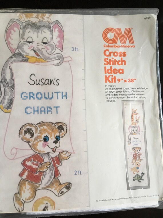 Cross Stitch Growth Chart Patterns