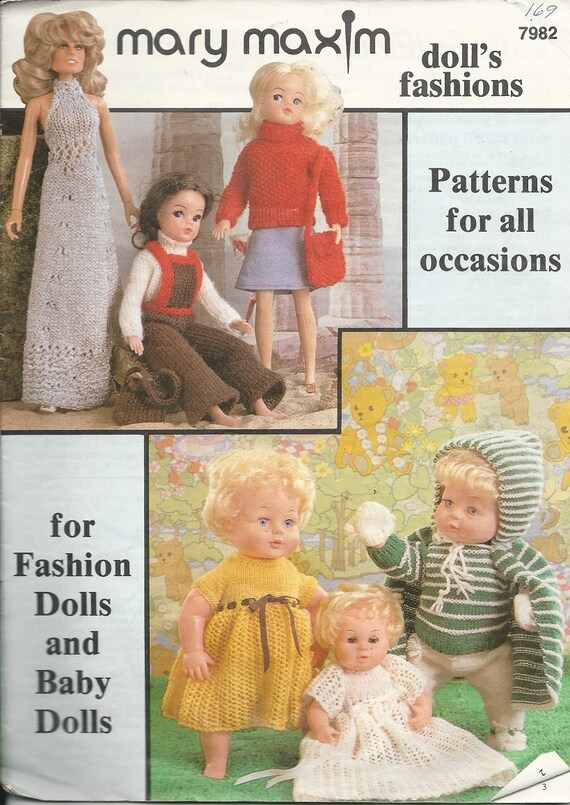 knitting patterns for sindy dolls