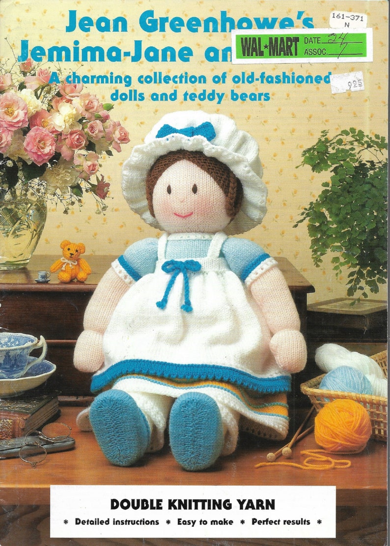 Jean Greenhowe DOLLS KNITTING PATTERNS Collection of Etsy
