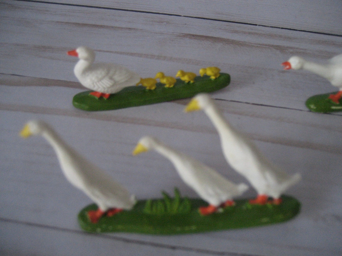 Britains Farm Toys DUCKS and CHICKENS 4 Sets Constructed of Etsy