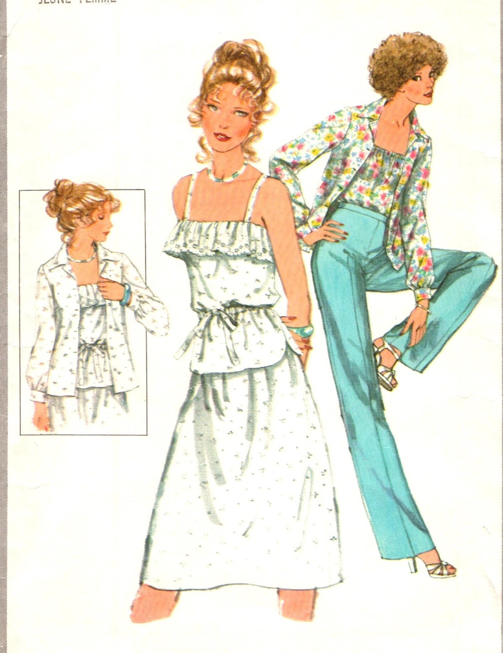 Butterick 3623 80s Classic Shirt Dresses: Blouson Wrap Notched Collar Midi  Shirtdress W/ Pleated Skirt, Pockets Sewing Pattern Size 14 16 18 -   Canada