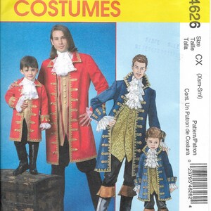 pirate frock coat pattern