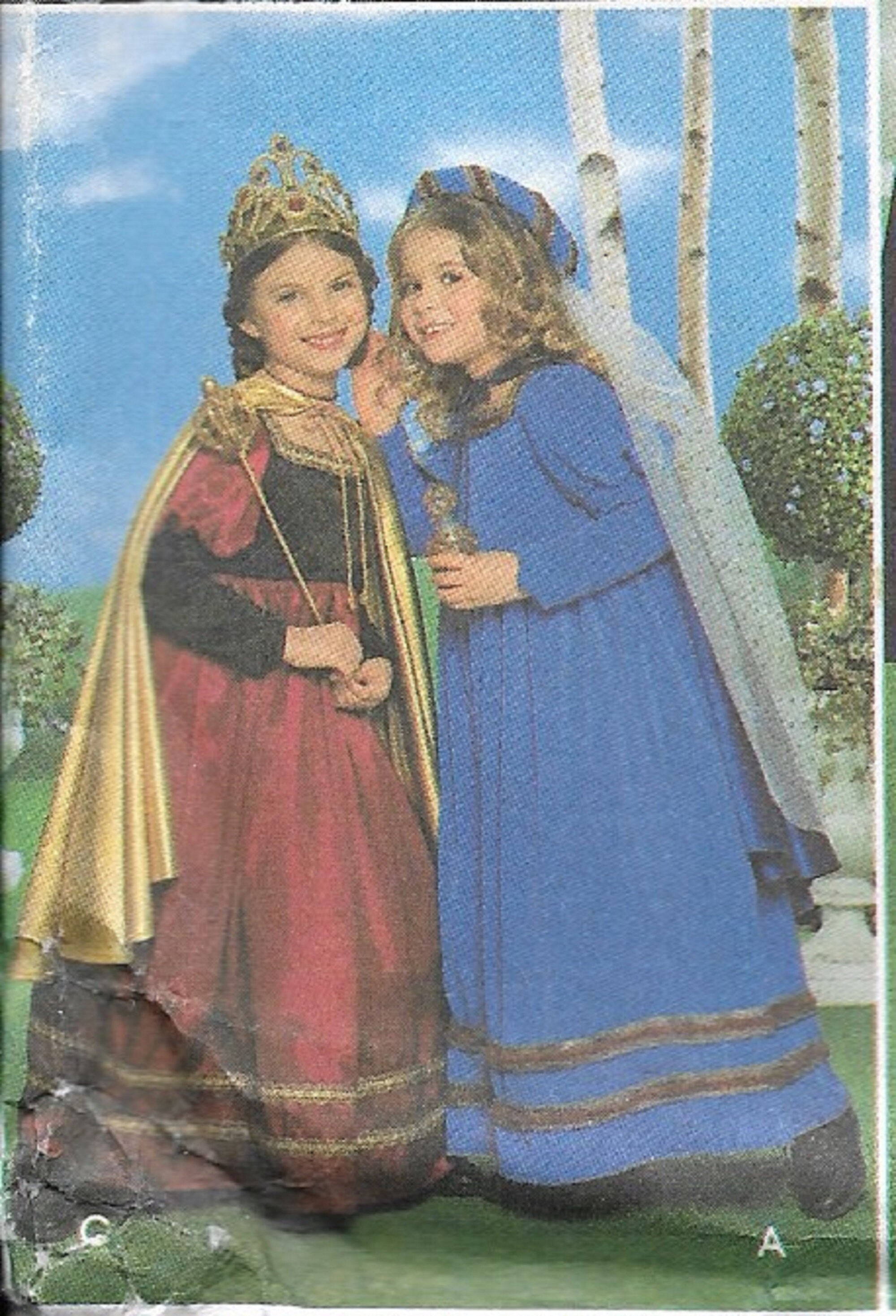 CHILD'S Renaissance / Medieval Costume Pattern Size 3 to - Etsy