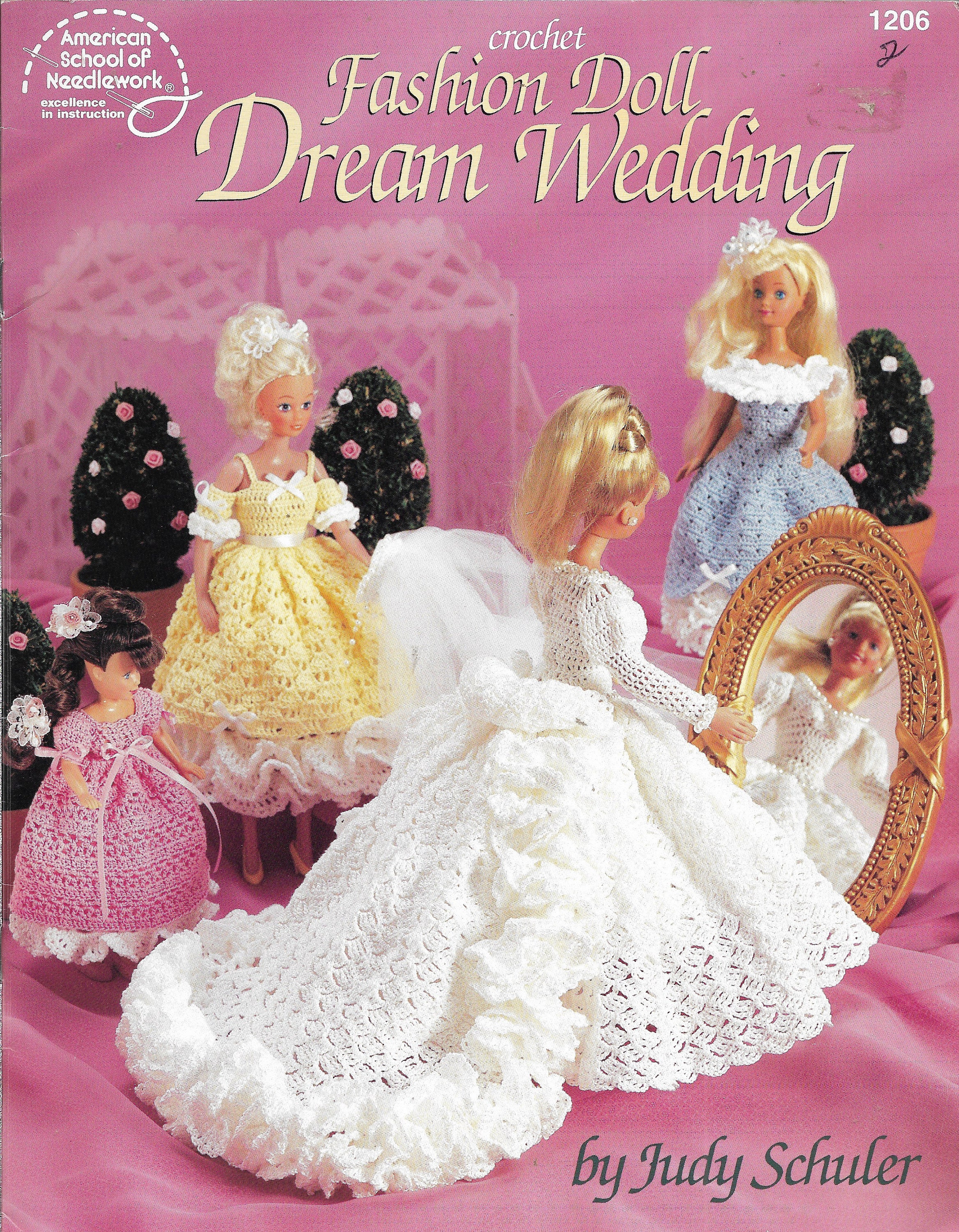 Create or Reproduce Your Wedding Dress for Your Doll, Wedding Doll