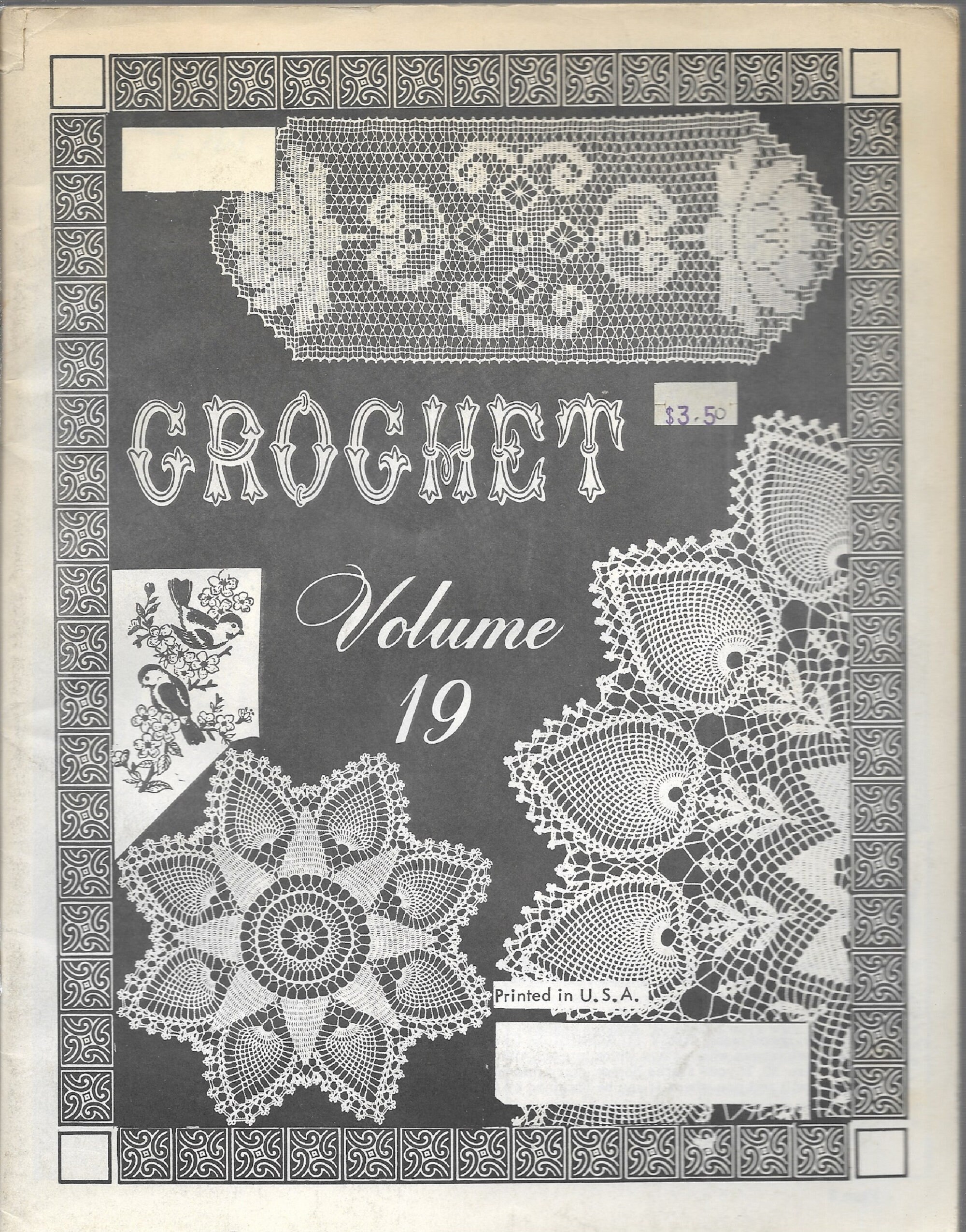 Crochet pattern doilies tablecloth chair cover Elizabeth Hiddleson cotton crochet patterns book vintage Victorian Volume 27 Crochet pattern doilies tablecloth chair cover Elizabeth Hiddleson cotton crochet patterns book vintage Victorian Volume 27