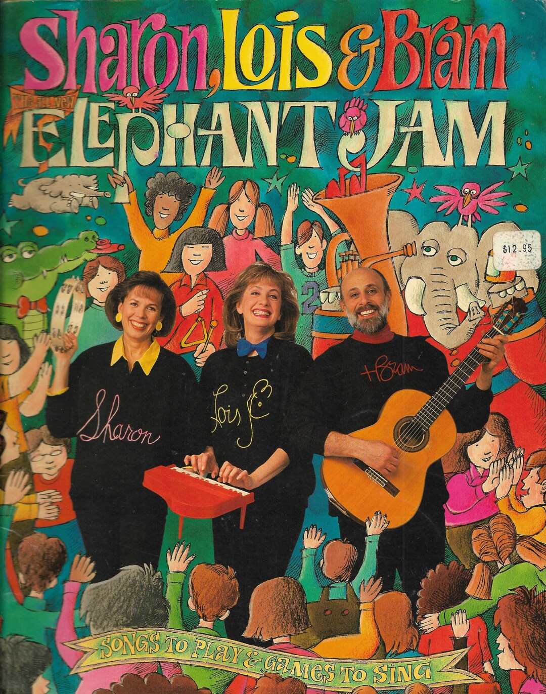 SHARON LOIS & BRAM Song Book, Elephant Jam Songs to Play and Games to Sing, Guitar and Ukulele ...