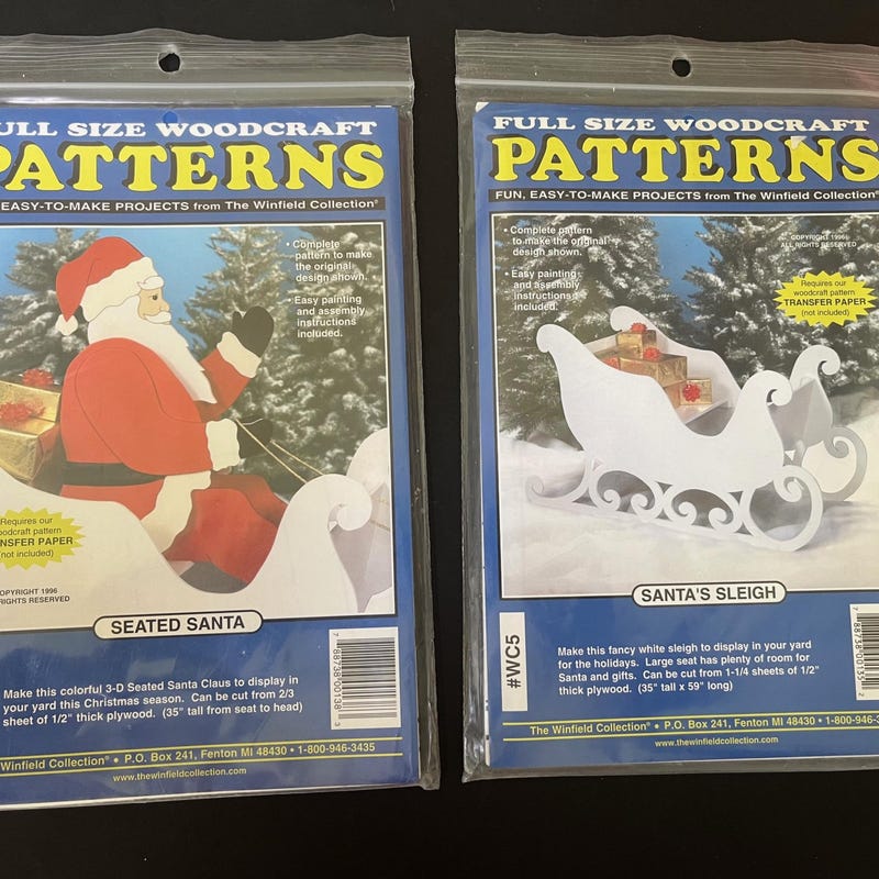 Winfield Woodworking Patterns Etsy