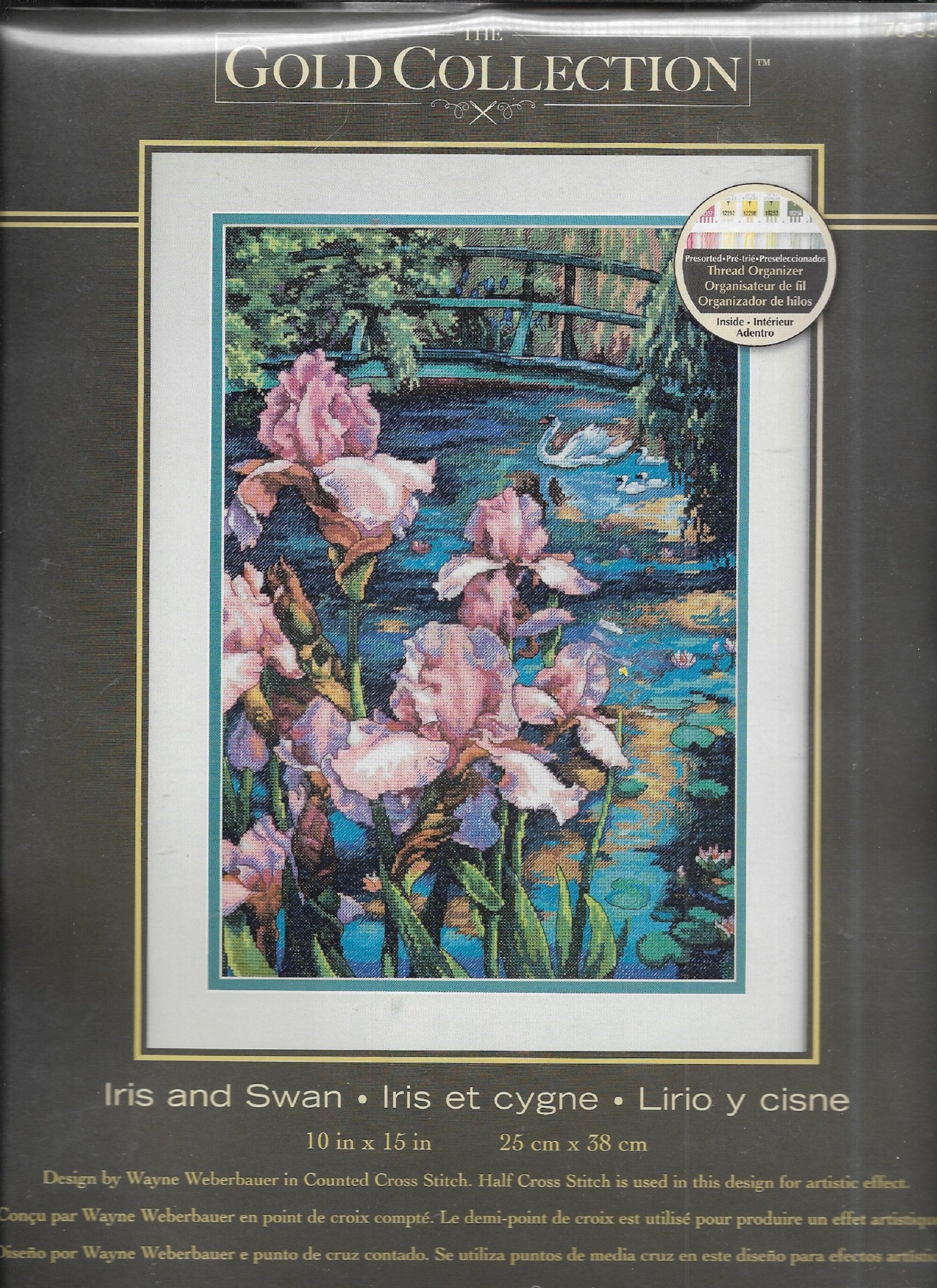 Counted Cross Stitch Kit PEONIES & DELPHINIUMS Dimensions Gold Collection Counted Cross Stitch Kit PEONIES & DELPHINIUMS Dimensions Gold Collection