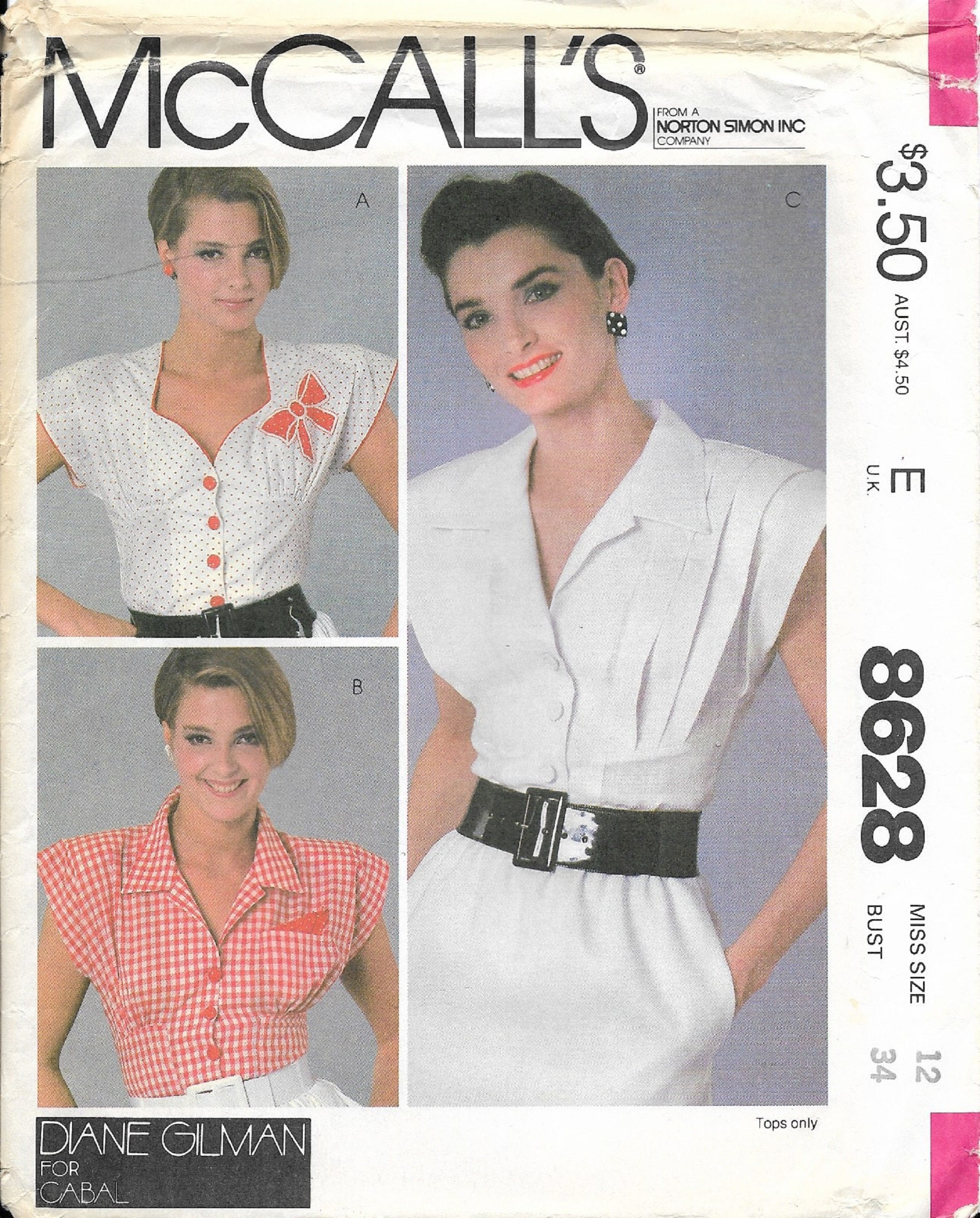 Top With Bust Darts - Etsy