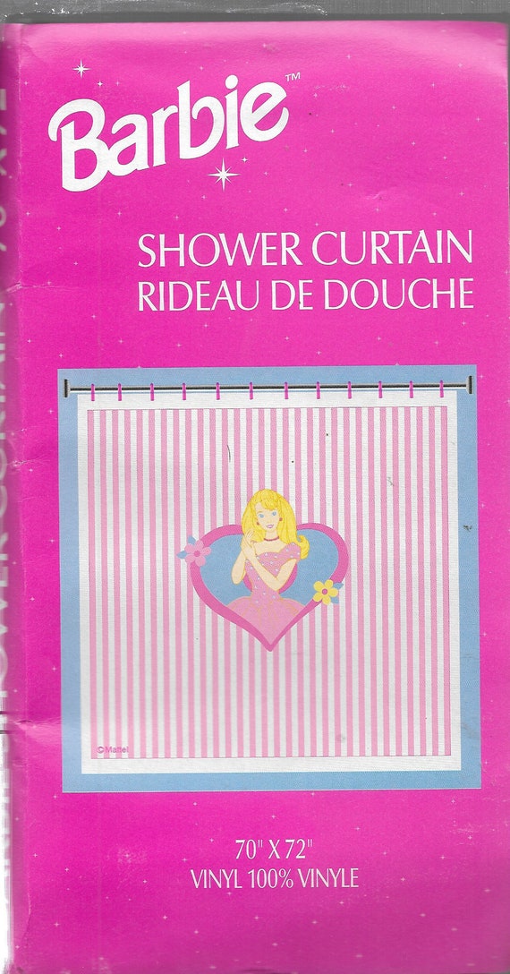 Items Similar To 1999 Barbie Shower Curtain Vintage Shower