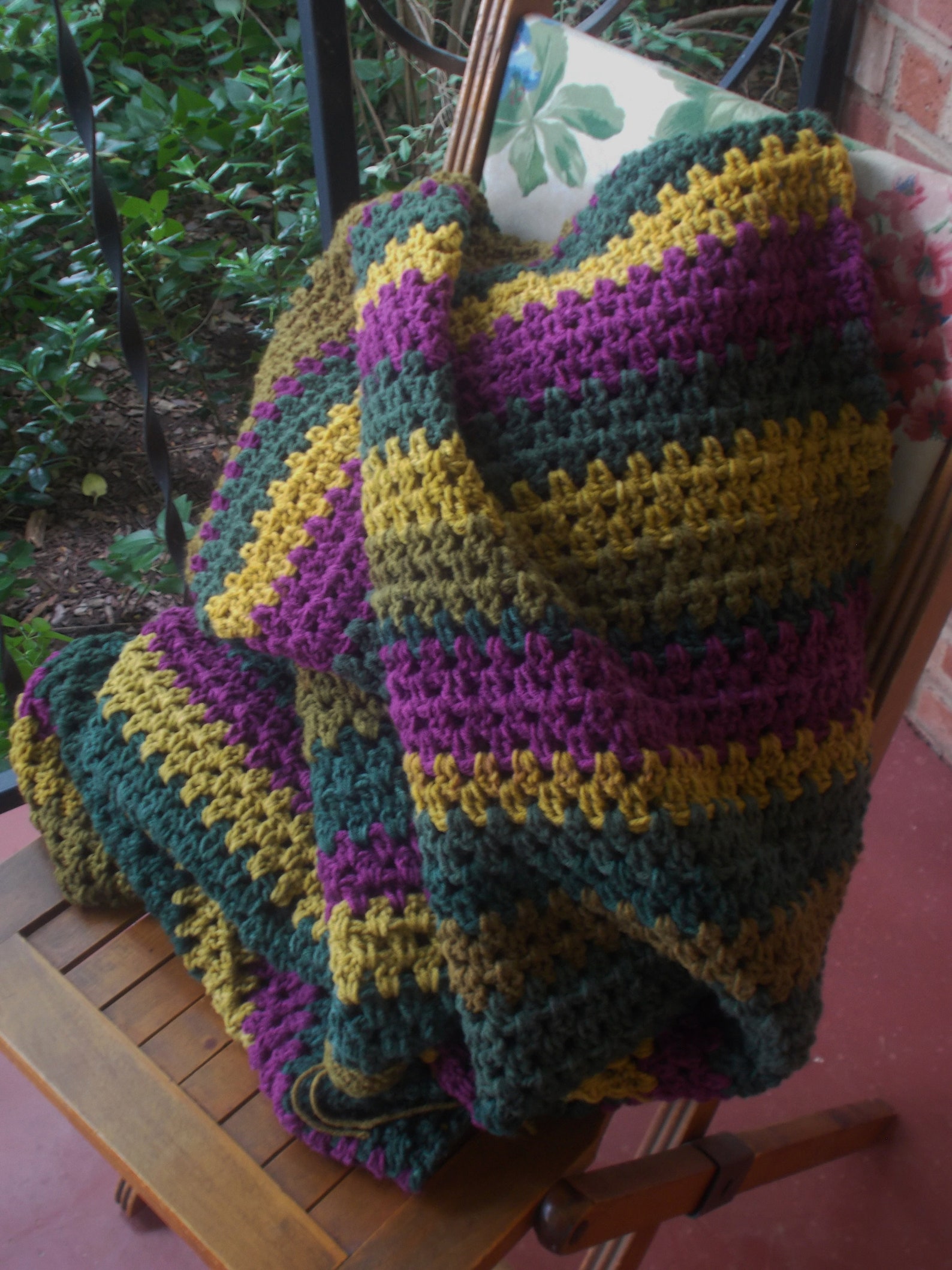 Cozy blanket Crochet sofa throwhandmade large crochet afghan Etsy