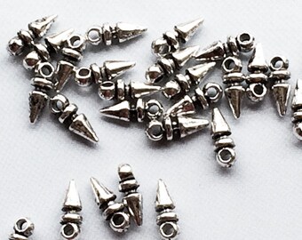 PBF239 50 Pc Small Wing Beads Pewter 22 mm Antique Silver BULK Wholesale