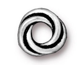 PBF239 50 Pc Small Wing Beads Pewter 22 mm Antique Silver BULK Wholesale