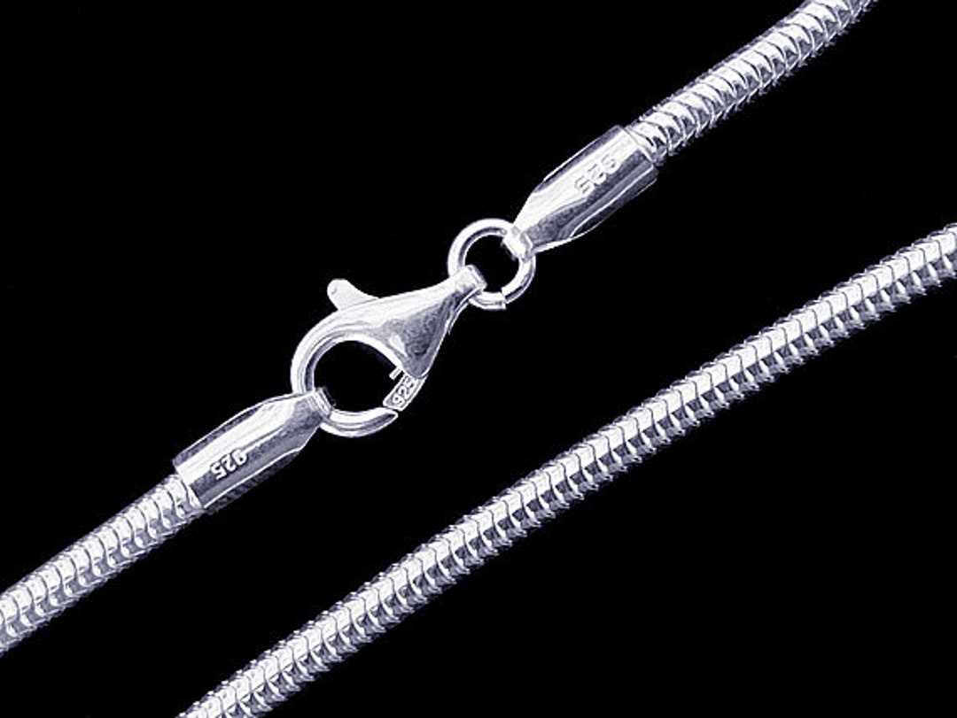 20 Pieces 7.87 Inch Bracelet Chains for Jewelry Making Snake Chain Charm  Bracelets with Heart Lobster Clasp Extender Chain Stainless Steel Link  Chains