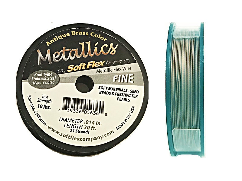 Soft Flex Craft Wire - 18ga/1.024mm - 21 ft/7 yd/6 m - Soft Flex Company