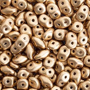 Czech SuperDuo, Matubo 2 Hole Beads, 2.5x5mm,  Assorted Colors  22.5 Gram Tubes