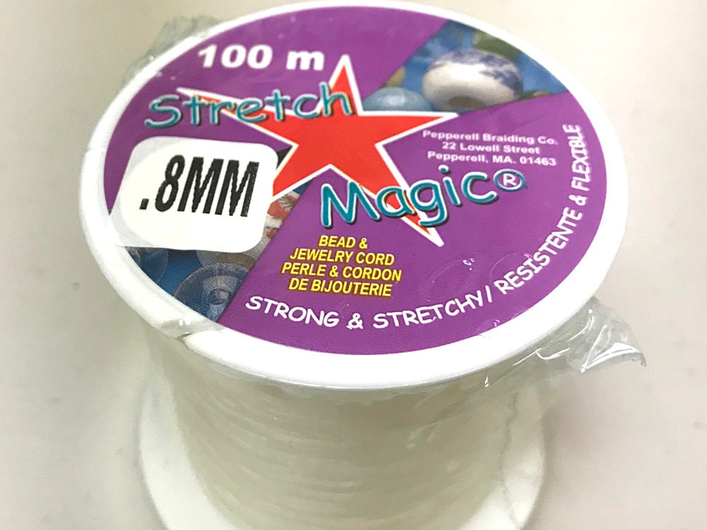 Bulk Stretch Magic Clear 100 Meter 0.8mm Thick Stretchy Cord 100 Meter,  Wholesale Stretch Magic, Stretchy Bracelet Cord SME10001 