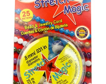 Stretch Magic® - Black - 16ft - .8mm