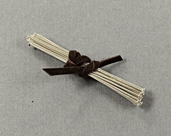 10 pc 1.5 inch  22 gauge Sterling Silver Headpins, 1.5" 925 Silver Headpin, Choose Quantity - SF100