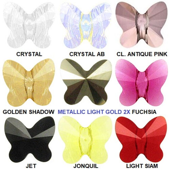 Swarovski butterfly deals beads
