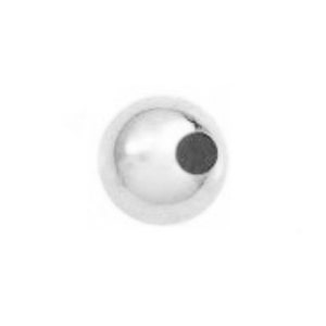 50 Pcs 3mm 925 Sterling Silver Round Beads, Seamless 0.9mm Hole, Sterling Silver Round Seamless Spacer Beads 3mm, Choose Quantity Wholesale