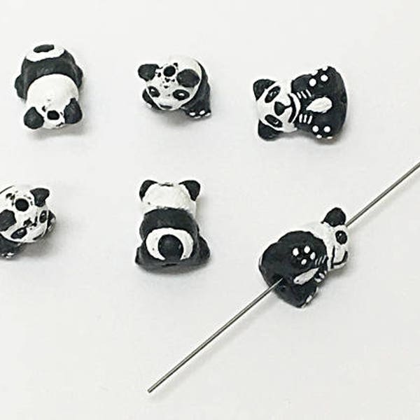 Ceramic Animal Beads Etsy