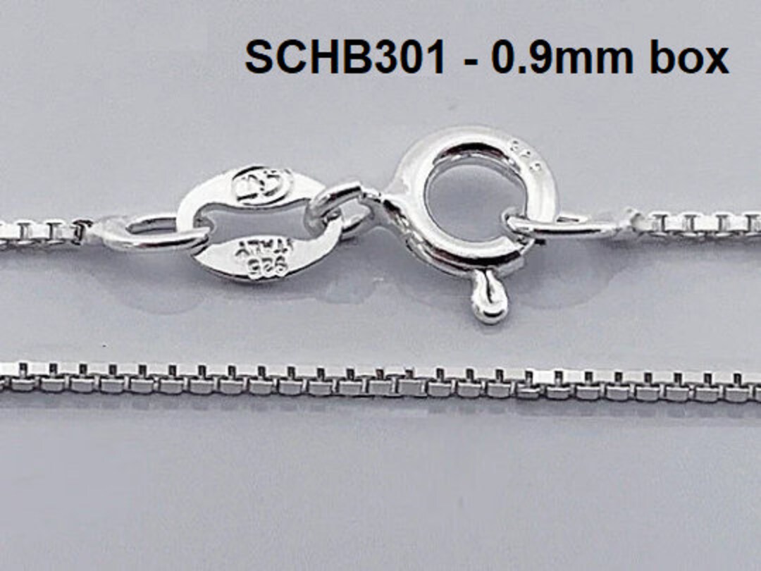 Silver Chain For Men 30 Pck Chains Fo Jewely Making, Paxcoo