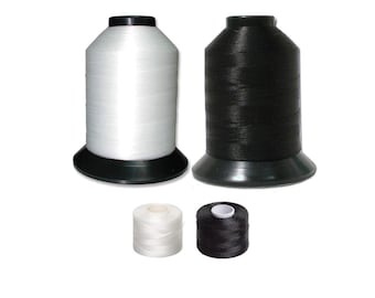 Nymo Beading thread, Sold by Cone, Spool or bobbins, Black, White, Grey, Blue, Golden, Size 00, 0, B and D, Wholesale, Seed Bead Thread