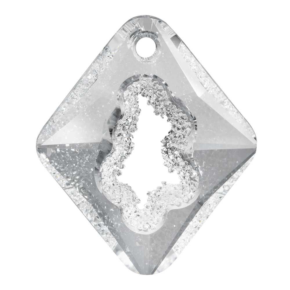 Swarovski 6926 Crystal Rhombus Pendant 36mm Growing Crystal Swarovski Crystal Druzy Pendant Crystal Large 1 Piece