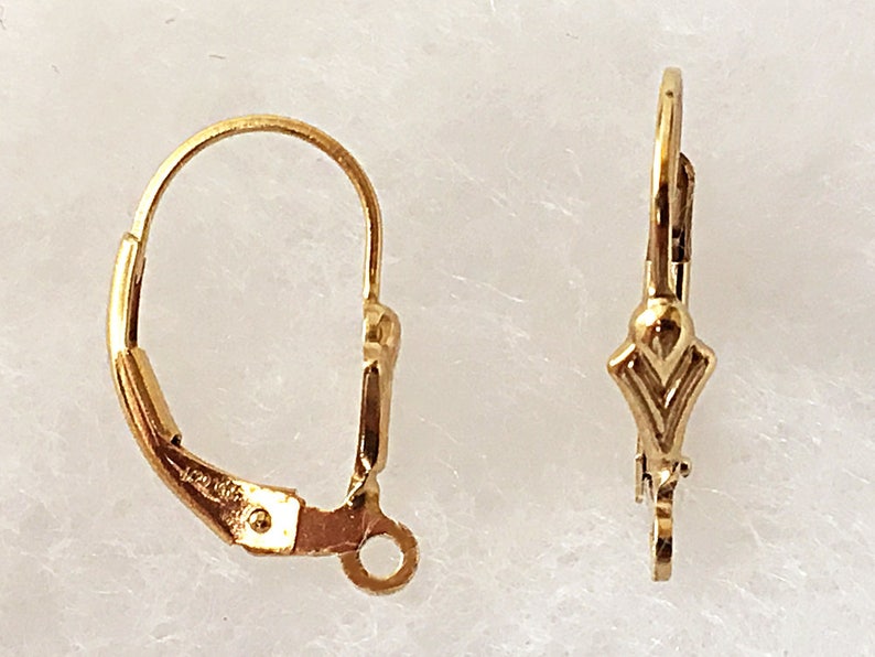 Wholesale Gold-filled Leverback Earring Component With Tulip - Etsy