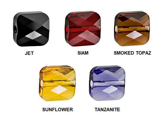 6 Pcs Swarovski® 5053 Faceted Mini Square Beads 6mm, Swarovski Crystal  Beads, 5053 Swarovski Crystal Mini Square Beads 6mm, Choose Color - Etsy