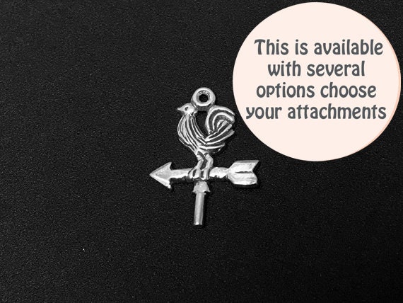 Weather Vane Charm Sterling Silver Weather Vane Charm Sterling Silver