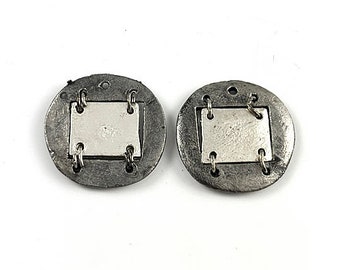 Free 100pcs 17*23mm Antique Silver Christmas Snow Charm Pendants For Jewelry