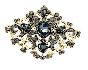 Men Sherwani Brooch, Formal Men Suit Jewelry, Vintage Style, Indian Wedding Groom Jewelry, groomsmen gift, Men shaddi jewelry