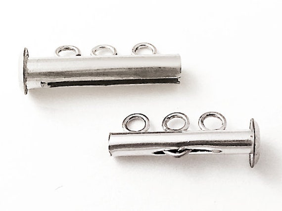14.5mm Sterling Silver Magnetic Clasp (1-Pc)