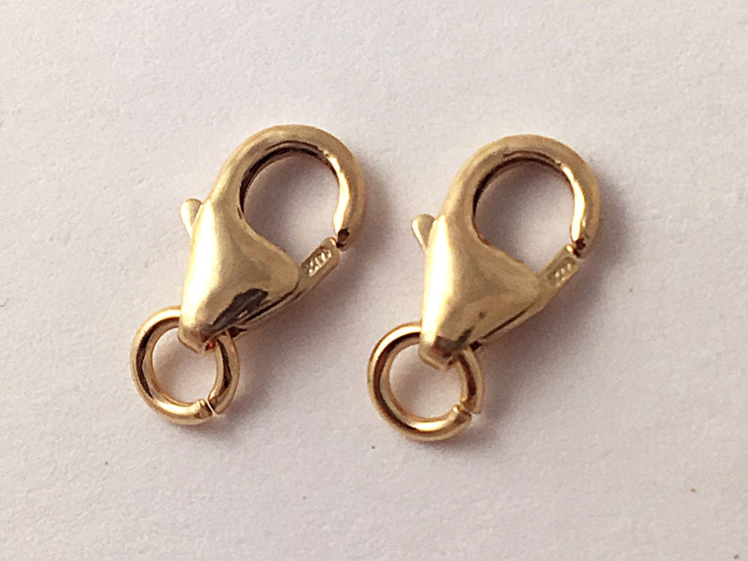 1pc 9mm 14K Goldfilled Lobster Claw Trigger Clasp With Ring Etsy